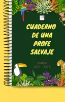 Vista previa - Para docentes: organización, planificación y formación - CUADERNO - AGENDA PROFESOR "SALVAJE" curso 21 22 - Portada