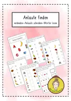 Vorschau - Arbeitsblätter - Lernheft Anlaute - Vokale - Deckblatt