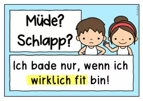 Vorschau - Unterrichtsreihen - Material zu den wichtigsten Baderegeln (Belehrungen im Sommer) - Seite 3