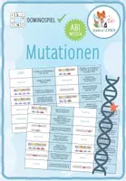 Vorschau - Spiele - Mutationen – Domino Spiel (Abitur) - Deckblatt