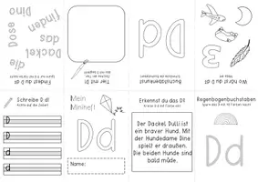 Vorschau - Arbeitsblätter - Minihefte Druckschrift ABC - Seite 3