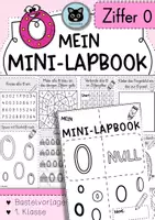 Vorschau - Unterrichtsreihen - SPARPAKET Mini-Lapbooks von 0-9 | Zifferneinführung - Seite 1
