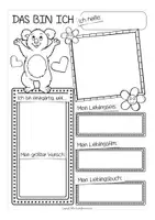 Vorschau - Arbeitsblätter - Das bin ich Koalaklasse Arbeitsblätter (sich vorstellen) - Seite 3