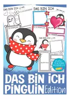 Vorschau - Arbeitsblätter - Das bin ich - Pinguinklasse (sich vorstellen) - Deckblatt