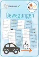 Vorschau - Spiele - Bewegungen – Domino Spiel - Deckblatt
