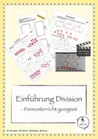 Vorschau - Arbeitsblätter - Einführung Division - Fernunterricht - Deckblatt