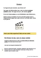Vorschau - Arbeitsblätter - Einführung Division - Fernunterricht - Seite 2