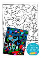 Vorschau - selbst erstellte Cliparts/Grafiken - Kunstfälscher Cliparts - Joan Miró Der Garten - Seite 1