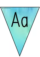 Vorschau - Poster - Buchstabenwimpel: Dekoration im Klassenraum, Tafelbilder - Seite 3