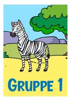 Vorschau - Anderer Materialtyp - Gruppenschilder Zebraklasse kostenlos - Seite 1