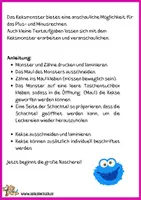 Vorschau - Spiele - Rechnen mit dem Keksmonster (Krümelmonster). Rechenspiel - Seite 3