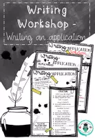 Vorschau - Unterrichtsreihen - Writing-Workshop: How to write an application in English - Deckblatt