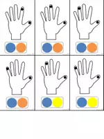 Vorschau - Stationenlernen - Plopper Fingerspiel Konzentration - Seite 2
