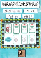 Vorschau - Fördermaterial/Inklusion - Wendekarten Addition ZR 100 mit ZÜ_magischer Zylinder - Deckblatt