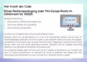 Vorschau - Spiele - Rätsel-Rechenspaziergang (Mini-Escaperoom) im ZR 100000 - Seite 1