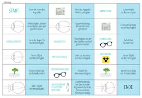 Vorschau - Spiele - das Auge: Fehlsichtigkeit - Domino Spiel - Seite 2