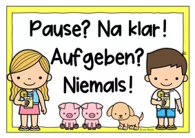 Vorschau - Arbeitsblätter - Lernen lernen (Konzentration, Selbstinstruktion, Lerntipps) - Seite 2