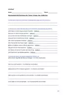 Vorschau - Klassenarbeiten - KA Tempusformen - Deckblatt
