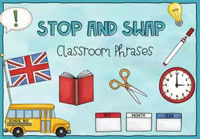 Vorschau - Spiele - Classroom Phrases - Stop & Swap - Seite 1