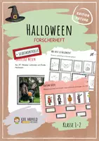 Vorschau - Arbeitsblätter - 🎃 Halloween - Forscherheft - Deckblatt