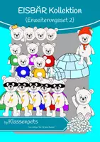 Vorschau - selbst erstellte Cliparts/Grafiken - Eisbär Clipart Erweiterungsset 2 - Deckblatt