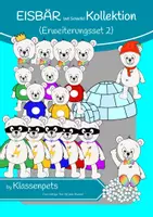 Vorschau - selbst erstellte Cliparts/Grafiken - Eisbär (mit Schleife) Clipart Erweiterungsset 2 - Deckblatt