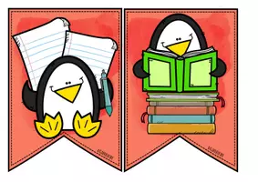 Vorschau - Arbeitsblätter - Pinguinklasse | XL Sparpaket für Klassenzimmerdeko & Classroom Management - Seite 2