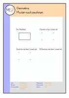 Vorschau - Arbeitsblätter - Arbeitsblätter - Raum & Form - Figuren abzeichnen - Deckblatt