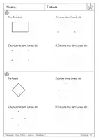 Vorschau - Arbeitsblätter - Arbeitsblätter - Raum & Form - Figuren abzeichnen - Seite 2