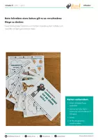 Vorschau - Fördermaterial/Inklusion - Ahaaa lernen Satzbildung (Kartenset) - Seite 1