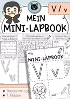 Vorschau - Unterrichtsreihen - Mini-Lapbook | Buchstabe V/v | Buchstabeneinführung - Deckblatt