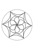 Vorschau - Mal- und Bastelvorlagen - Blumen-Mandalas - Seite 2