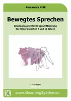 Vorschau - Unterrichtsreihen - Bewegtes Sprechen für Kinder zwischen 7 und 10 Jahren - Deckblatt