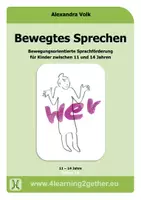 Vorschau - Unterrichtsreihen - Bewegtes Sprechen für Kinder zwischen 11 und 14 Jahren - Deckblatt