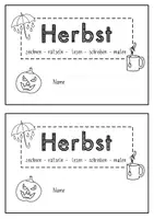 Vorschau - Arbeitsblätter - Lernheft Herbst für die 1. und 2. Klasse - Seite 2