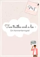 Vorschau - Spiele - Two truths and a lie - ein Kennenlernspiel - Deckblatt