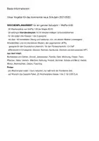 Vorschau - Anderer Materialtyp - WOCHENPLANARBEIT - 20 Wochenpläne für ein ganzes Schuljahr - Seite 1