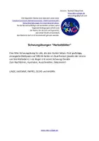 Vorschau - Arbeitsblätter - Schwungübungen/Bilder zum Nachfahren: Herbstblätter - Seite 1