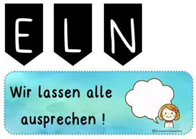 Vorschau - Poster - Unsere Klassenregeln - Wimpel + Klassenregeln - Seite 3