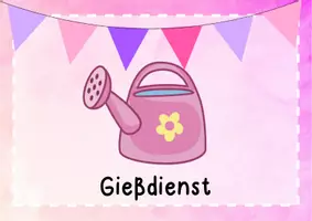 Vorschau - Poster - Unsere Klassendienste - Wimpelkette und Klassendienste - Seite 2