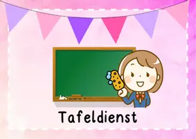 Vorschau - Poster - Unsere Klassendienste - Wimpelkette und Klassendienste - Seite 3
