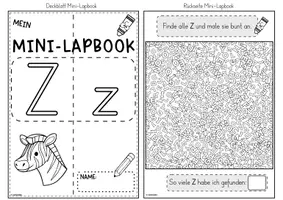 Vorschau - Unterrichtsreihen - SPARPAKET Mini-Lapbooks von A-Z | Buchstabeneinführung - Seite 3