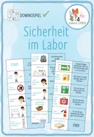 Vorschau - Spiele - Sicherheit im Fachraum – Domino Spiel - Deckblatt