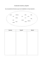 Vorschau - Arbeitsblätter - Spanisch - Vokabelübung - indigene und arabische Wörter - Seite 1