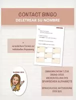 Vorschau - Arbeitsblätter - wachsendes Materialpaket - C O N T A C T B I N G O - Seite 1