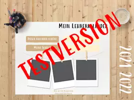 Vorschau - Lehrpläne/Lehrermaterial - TESTVERSION Lehrerkalender - 2021 2022 - 10 Stunden - Seite 1