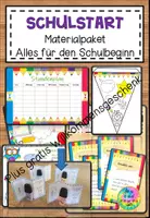 Vorschau - Anderer Materialtyp - Materialpaket - Schulbeginn - Spiele - Deckblatt