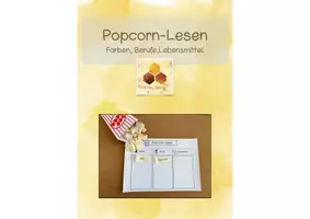 Vorschau - Fördermaterial/Inklusion - Materialpaket Popcorn-Lesen - Deckblatt