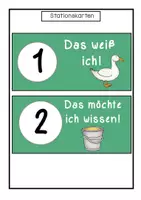 Vorschau - Arbeitsblätter - Bauernhof- Werkstatt (20 Stationen) - Seite 1