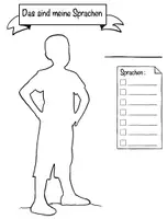 Vorschau - Arbeitsblätter - Sprachenportraits - Meine Sprachen (DaZ Unterricht / Flüchtlingsklasse) - Seite 2